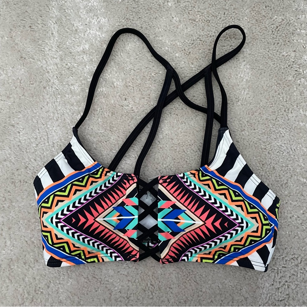 Victoria’s Secret PINK Swim Crisscross Top XS